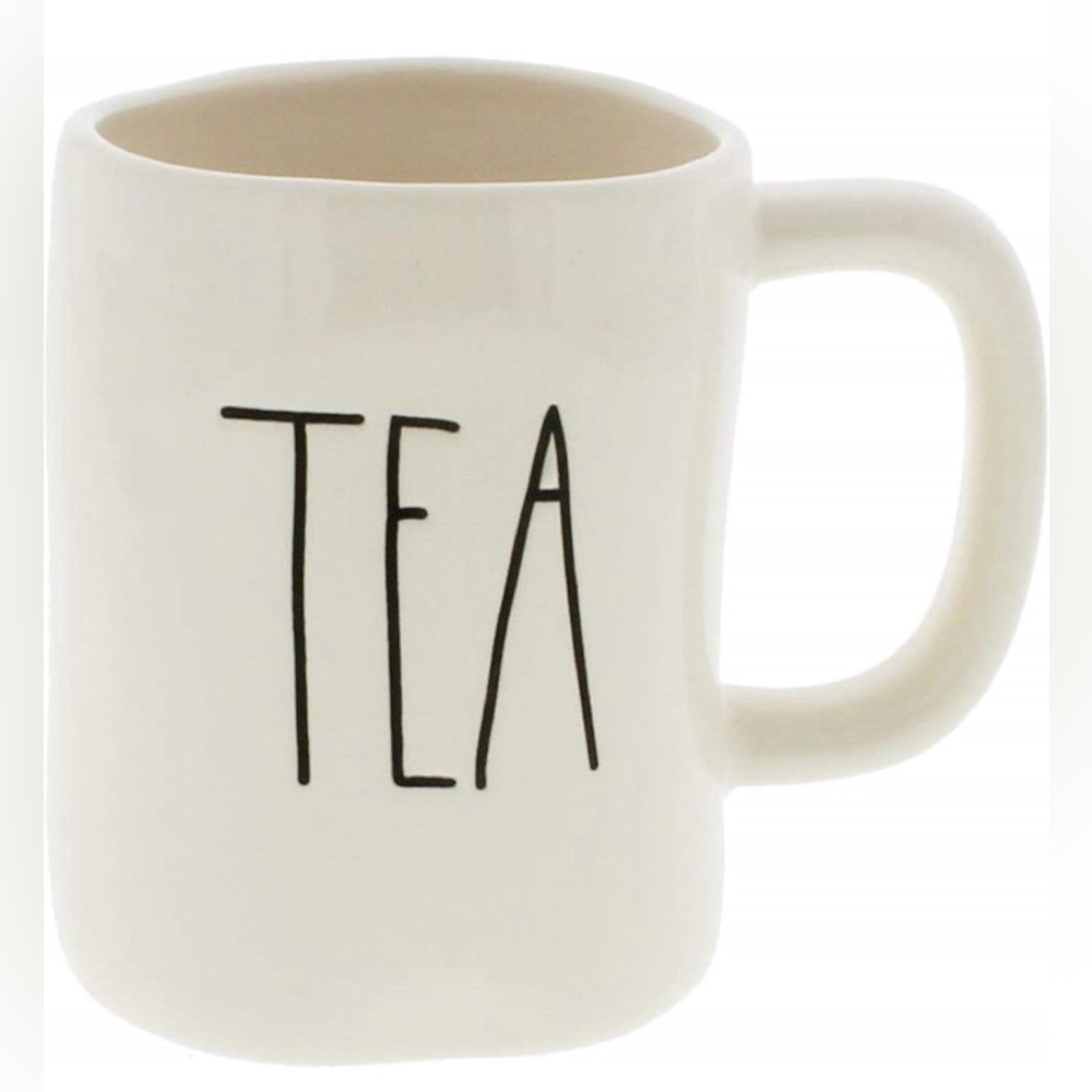 RAE DUNN WHITE TEA MUG